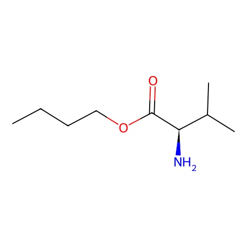 Valine, butyl ester structure