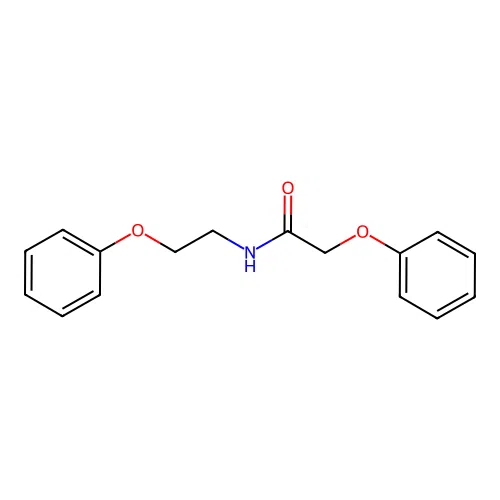 2-phenoxy-N-(2-phenoxyethyl)acetamide structure