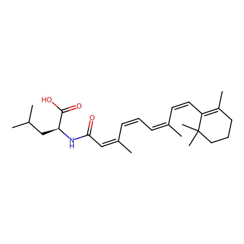 N-Retinoylleucine structure