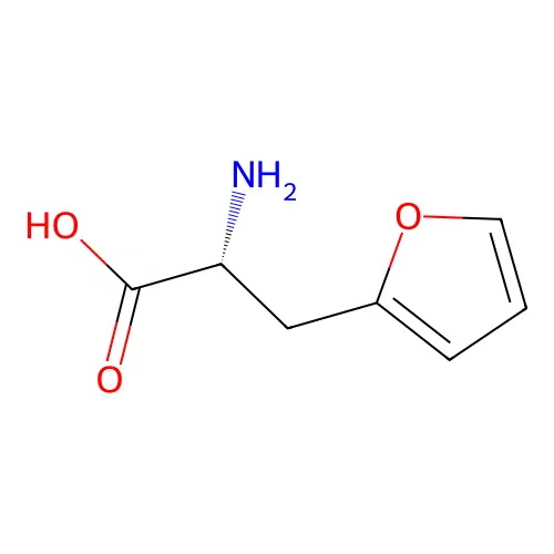 (R)-2-Amino-3-(furan-2-yl)propanoic acid structure