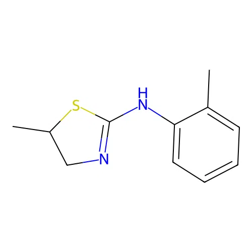 5-methyl-N-(2-methylphenyl)-4,5-dihydro-1,3-thiazol-2-amine structure