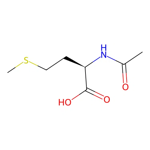 N-acetyl-D-methionine structure