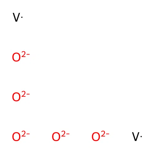 Vanadium (V) oxide structure