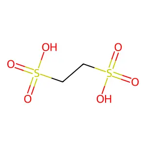1,2-Ethanedisulfonic Acid structure