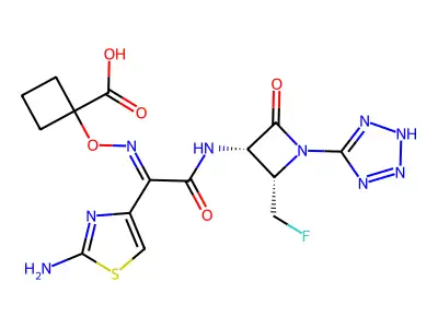 Chemical Compound (C15H16FN9O5S) structure