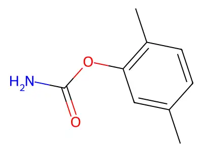 Carbamic acid, 2,5-xylyl ester structure