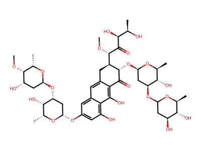 Olivomycin structure