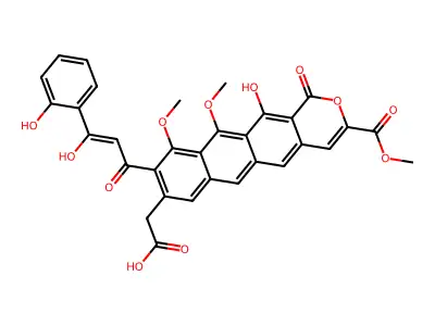 Thermorubin structure