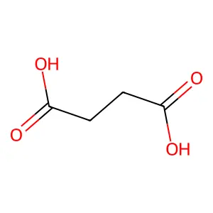 Succinic Acid structure