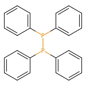 Tetraphenyldiphosphine structure