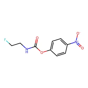 Carbamic acid, (2-fluoroethyl)-, 4-nitrophenyl ester structure