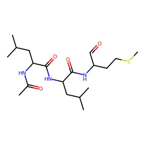 Calpain inhibitor II structure