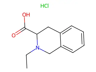 2-Ethyl-1,2,3,4-tetrahydro-isoquinoline-3-carboxylic acid structure