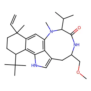 1,4-Butanediamine, N,N-diethyl-N-(4-methyl-5H-pyrrolo(3,2-c.4,5-c)dipyridin-1-yl)- structure