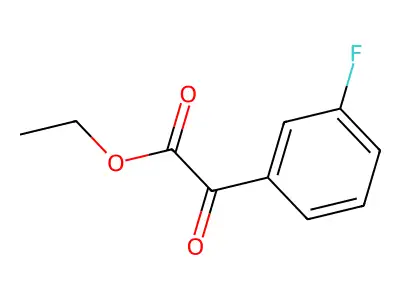 Ethyl 2-(3-fluorophenyl)-2-oxoacetate structure
