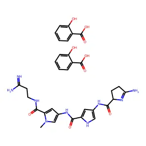 Anthelvencine A, salicylate (1:2) structure