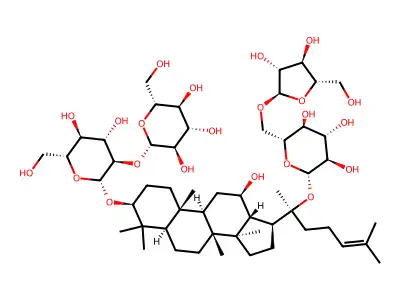 Ginsenoside Rc structure
