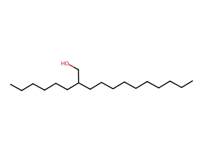 2-Hexyldodecanol structure