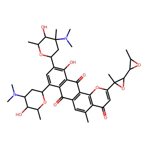 Hedamycin structure