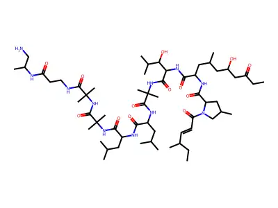 Leucinostatin C structure