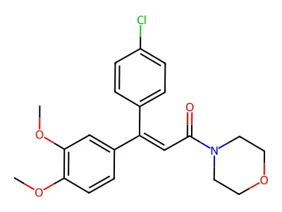 Dimethomorph structure