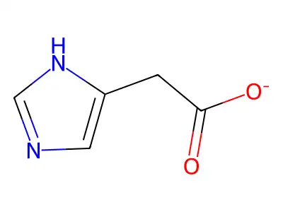 Imidazol-4-ylacetate structure