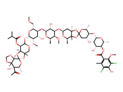 Avilamycin structure