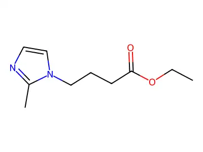 Imidazole-1-butyric acid, 2-methyl-, ethyl ester structure