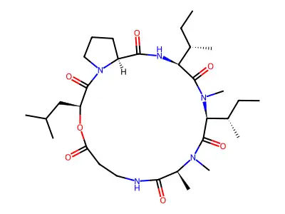 Homodestruxin B structure
