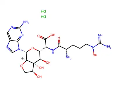 Miharamycin hydrochloride structure