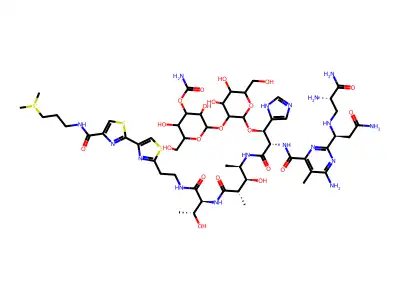 Isobleomycin A2 structure