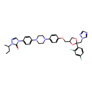 SAPERCONAZOLE structure