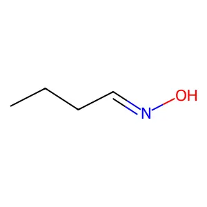 Butanal, oxime structure