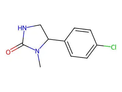 5-(4-Chlorophenyl)-1-methyl-4,5-dihydro-1H-imidazol-2-ol structure