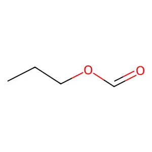 Propyl formate structure