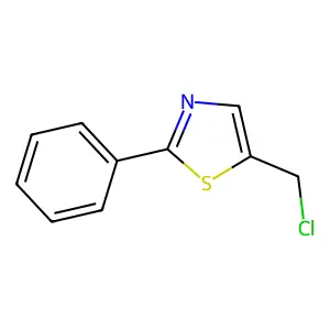 5-(Chloromethyl)-2-phenyl-1,3-thiazole structure