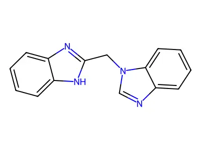 1-(1H-benzimidazol-2-ylmethyl)-1H-benzimidazole structure