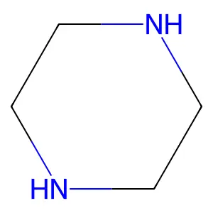 Piperazine structure