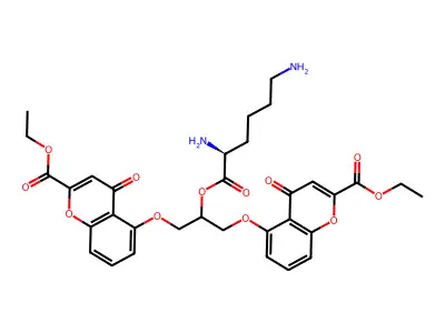 Cromoglicate lisetil structure