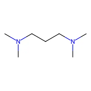N,N,N',N'-Tetramethyl-1,3-diaminopropane structure