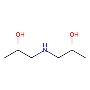 Diisopropanolamine structure