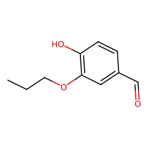 4-Hydroxy-3-propoxybenzaldehyde structure