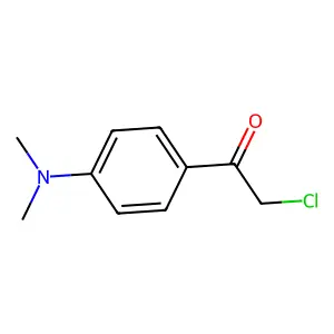 Ethanone, 2-chloro-1-(4-(dimethylamino)phenyl)- structure