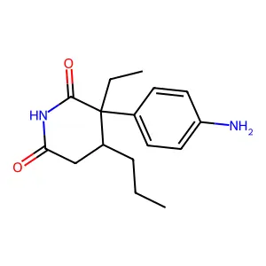4-Propylaminoglutethimide structure