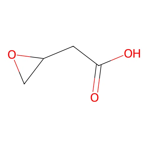 2-(oxiran-2-yl)acetic Acid structure