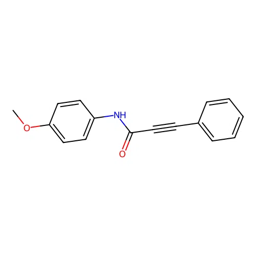 N-(4-methoxyphenyl)-3-phenylprop-2-ynamide structure