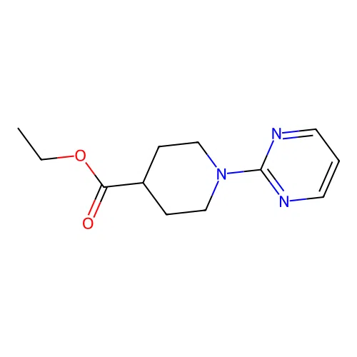 Ethyl 1-pyrimidin-2-yl-piperidine-4-carboxylate structure