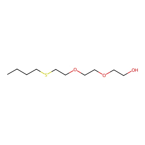 2-[2-(2-Butylthioethoxy)ethoxy]ethan-1-ol structure