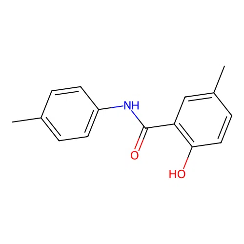 2-hydroxy-5-methyl-N-(p-tolyl)benzamide structure
