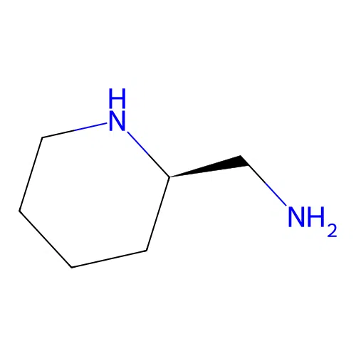 [(2R)-piperidin-2-yl]methanamine structure